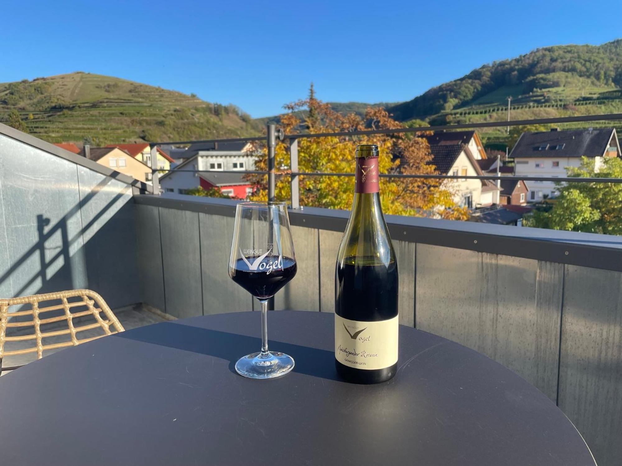 Weingut & Strausswirtschaft Vogel Apartamento Vogtsburg Exterior foto